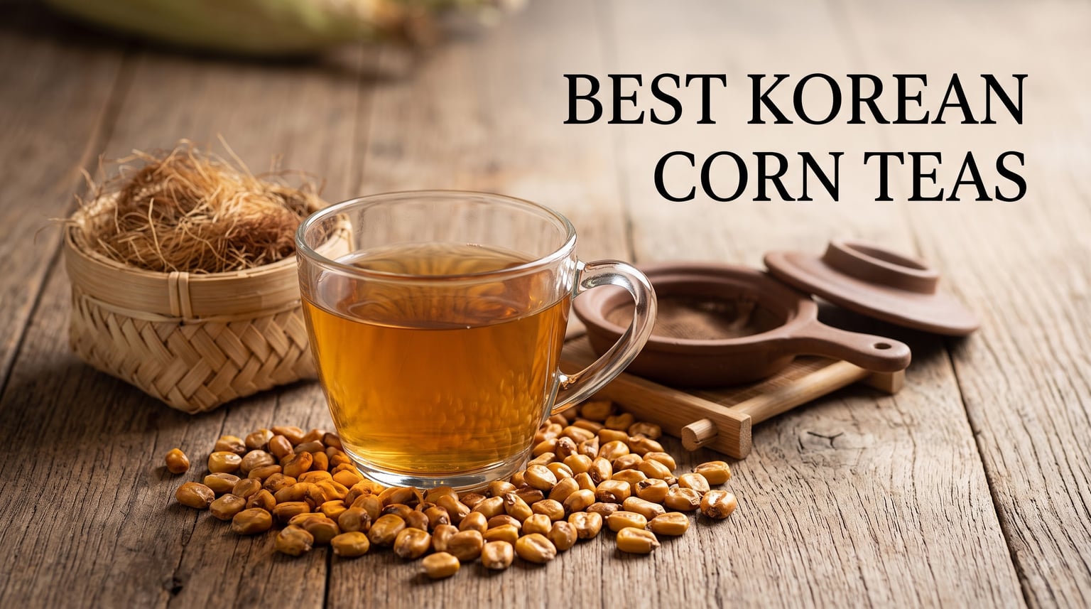 best korean corn teas