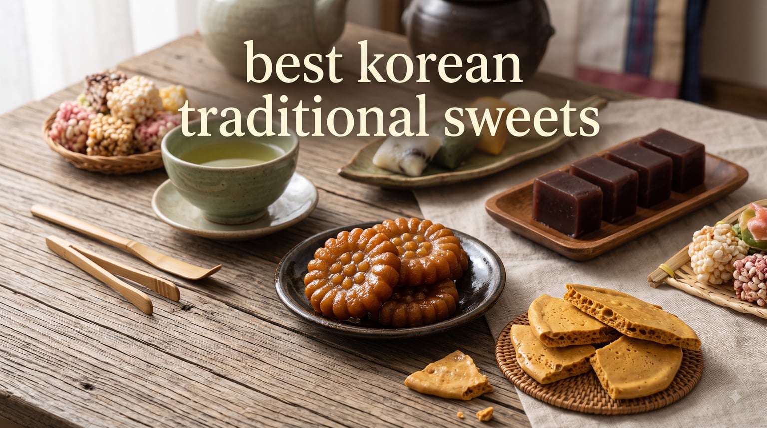best korean traditional sweets