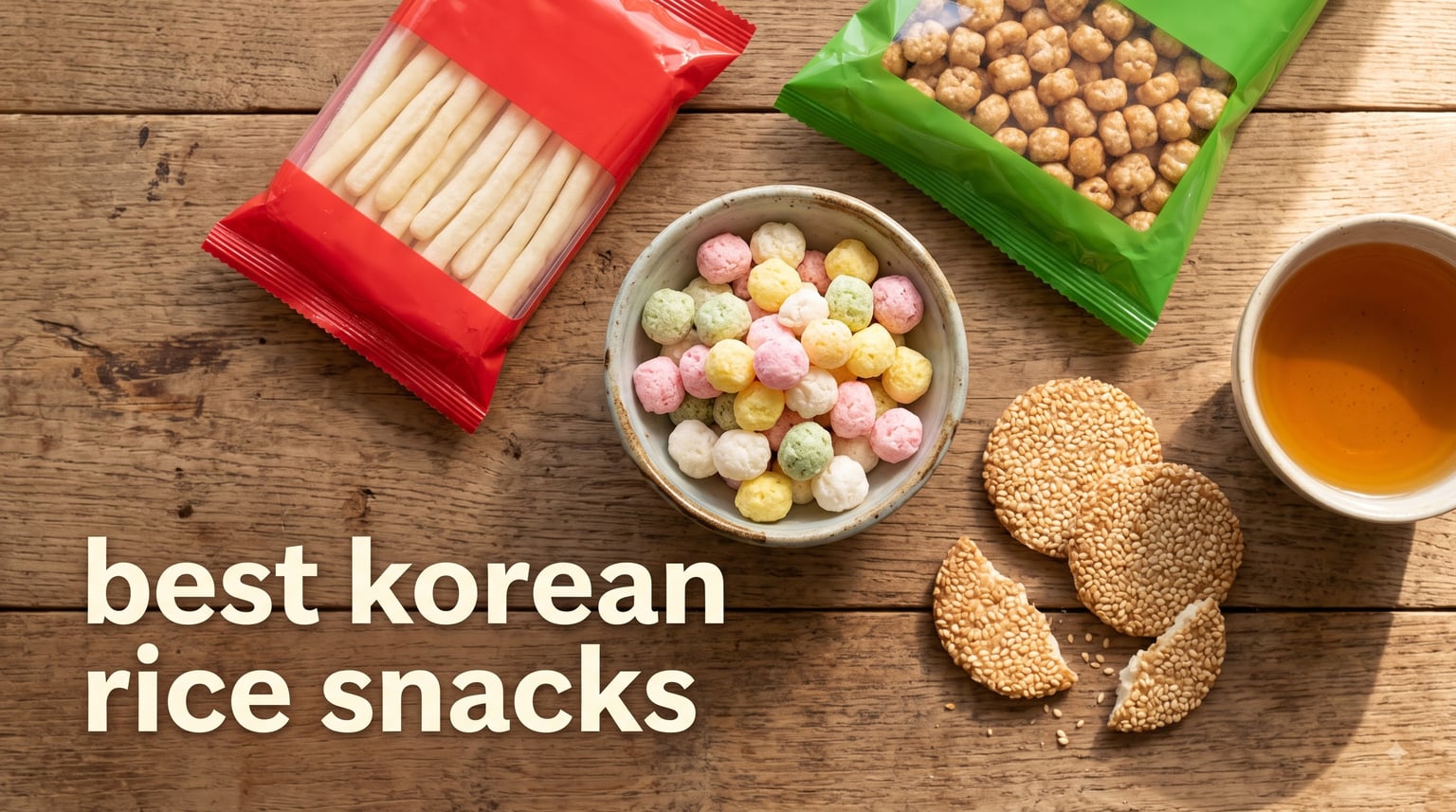 best korean rice snacks