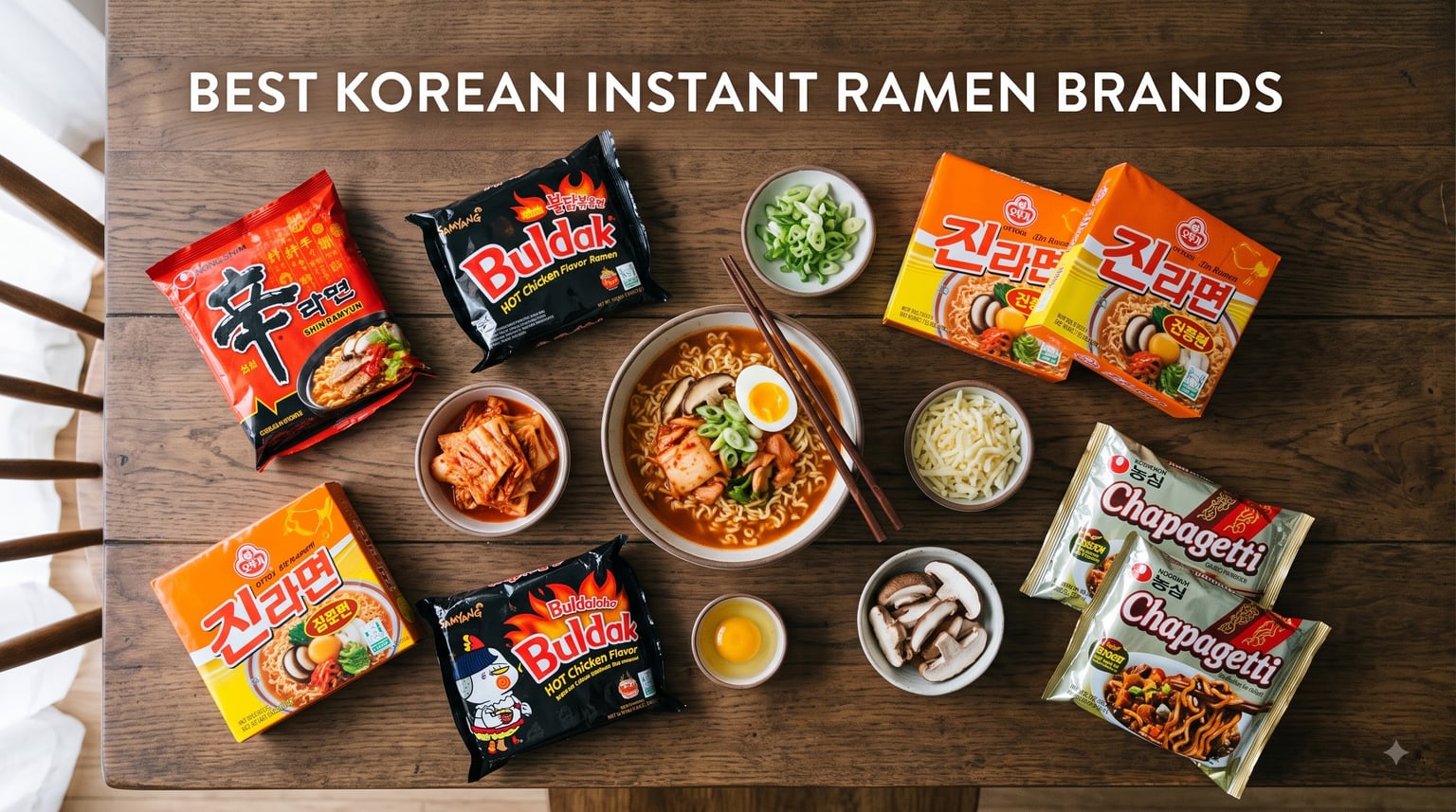 best korean instant ramen brands