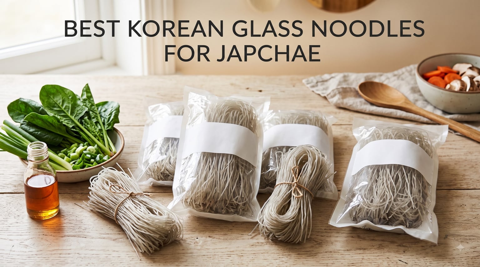 best korean glass noodles for japchae