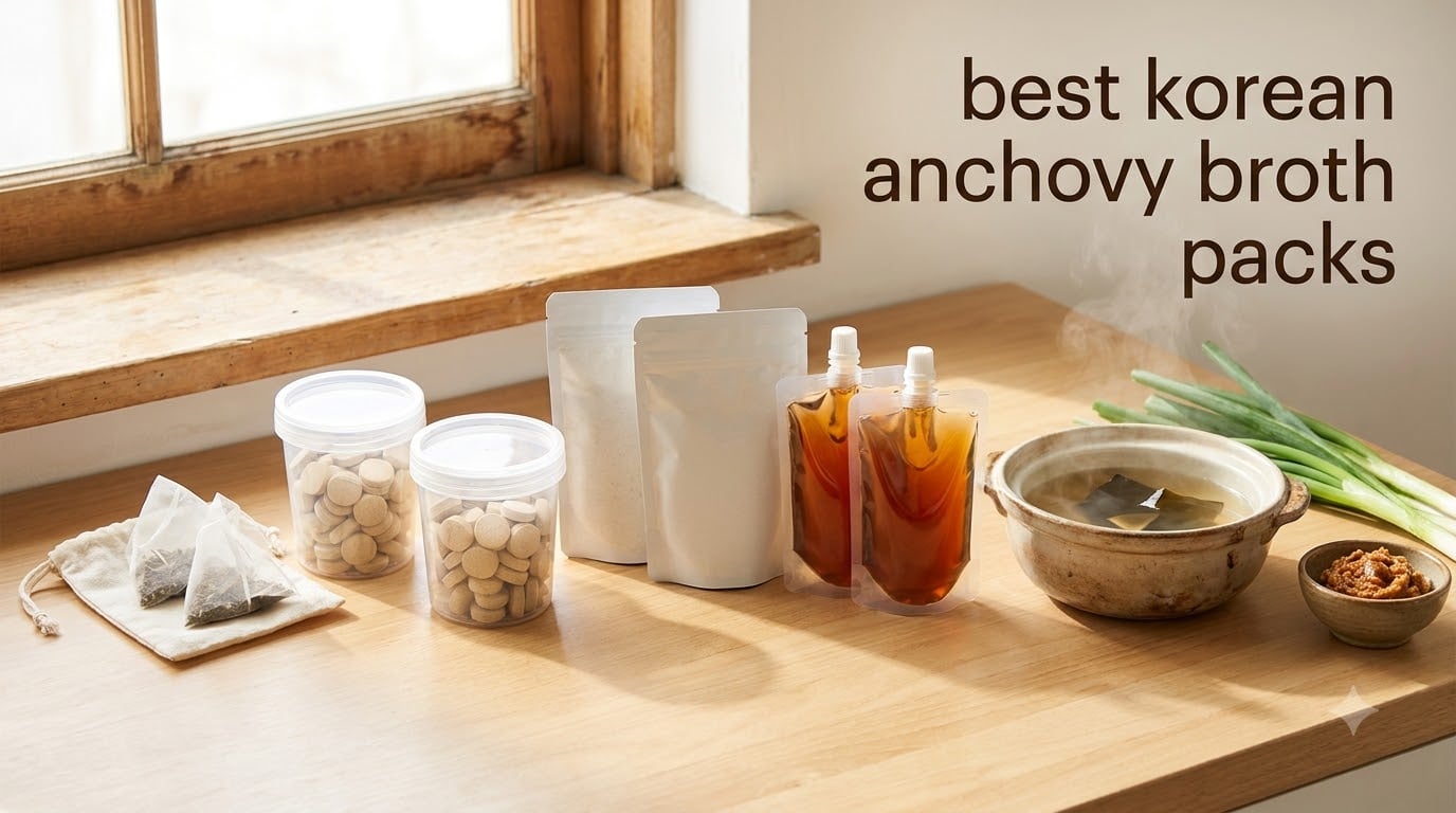 best korean anchovy broth packs