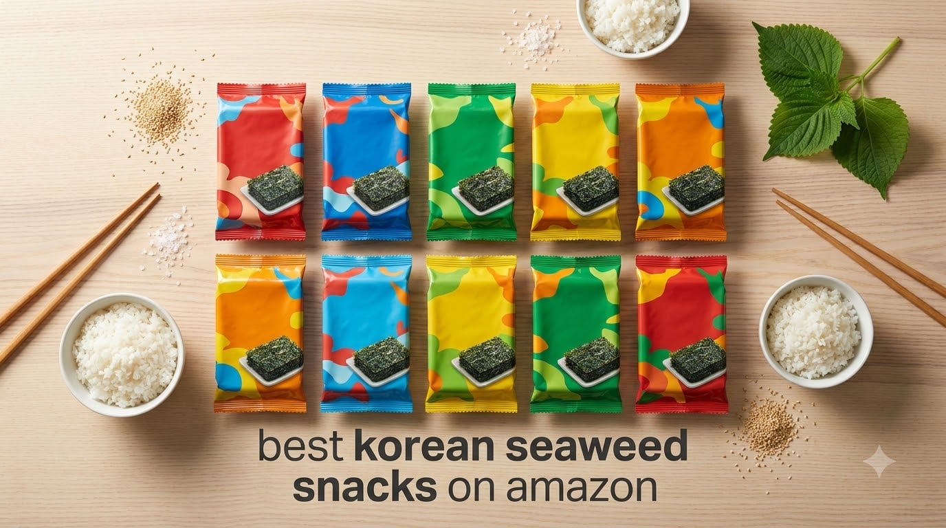 best korean seaweed snacks on amazon