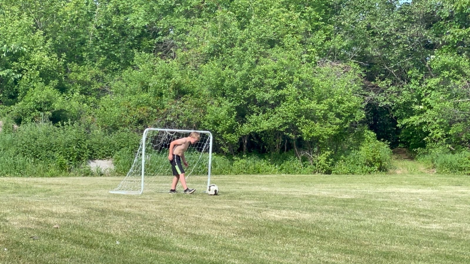 Franklin Sports Quick-Setup Steel Soccer Goal customer photo 1