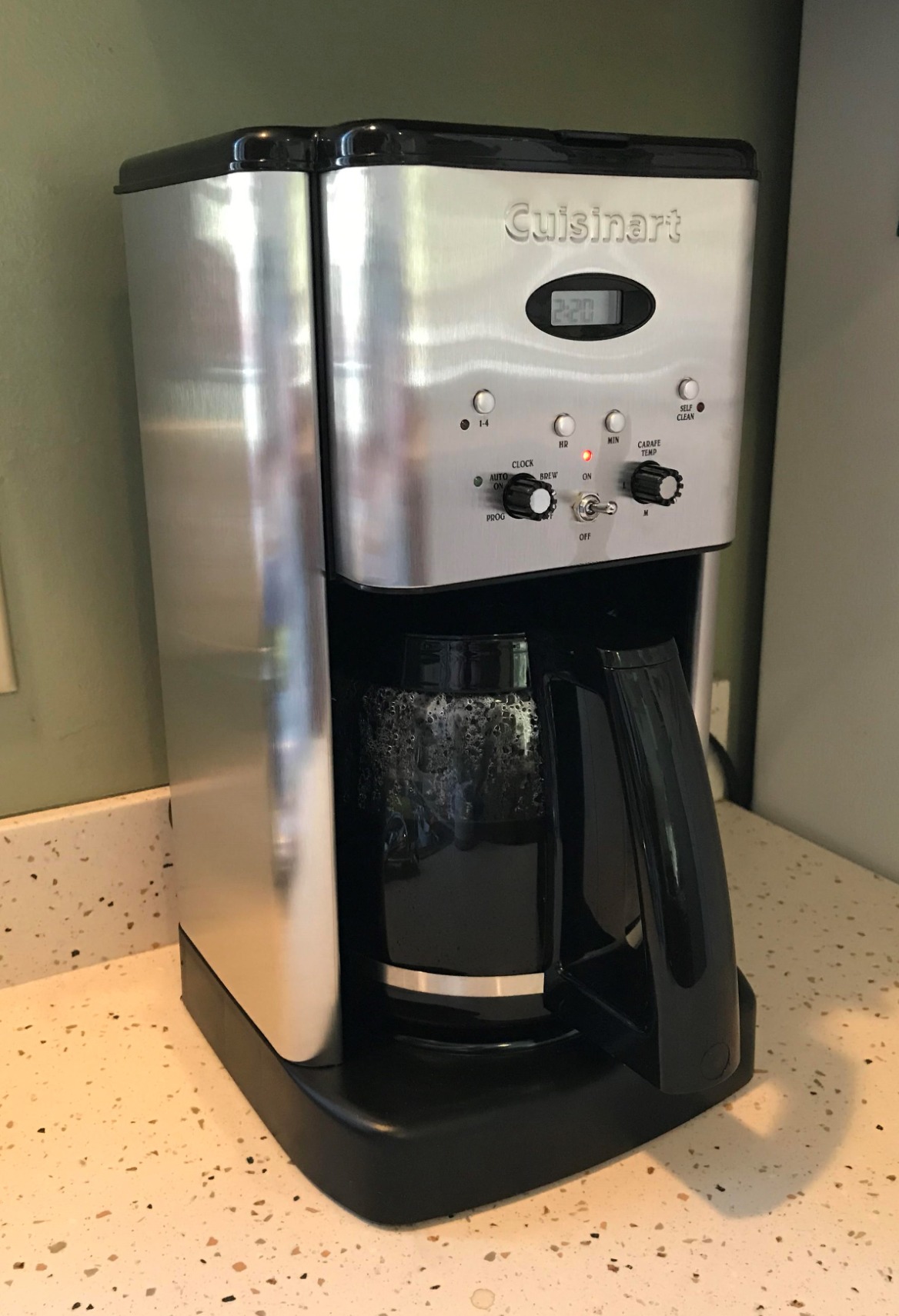Cuisinart DCC-1200P1 Brew Central 12-Cup Programmable Coffeemaker, Brushed Chrome customer photo 1