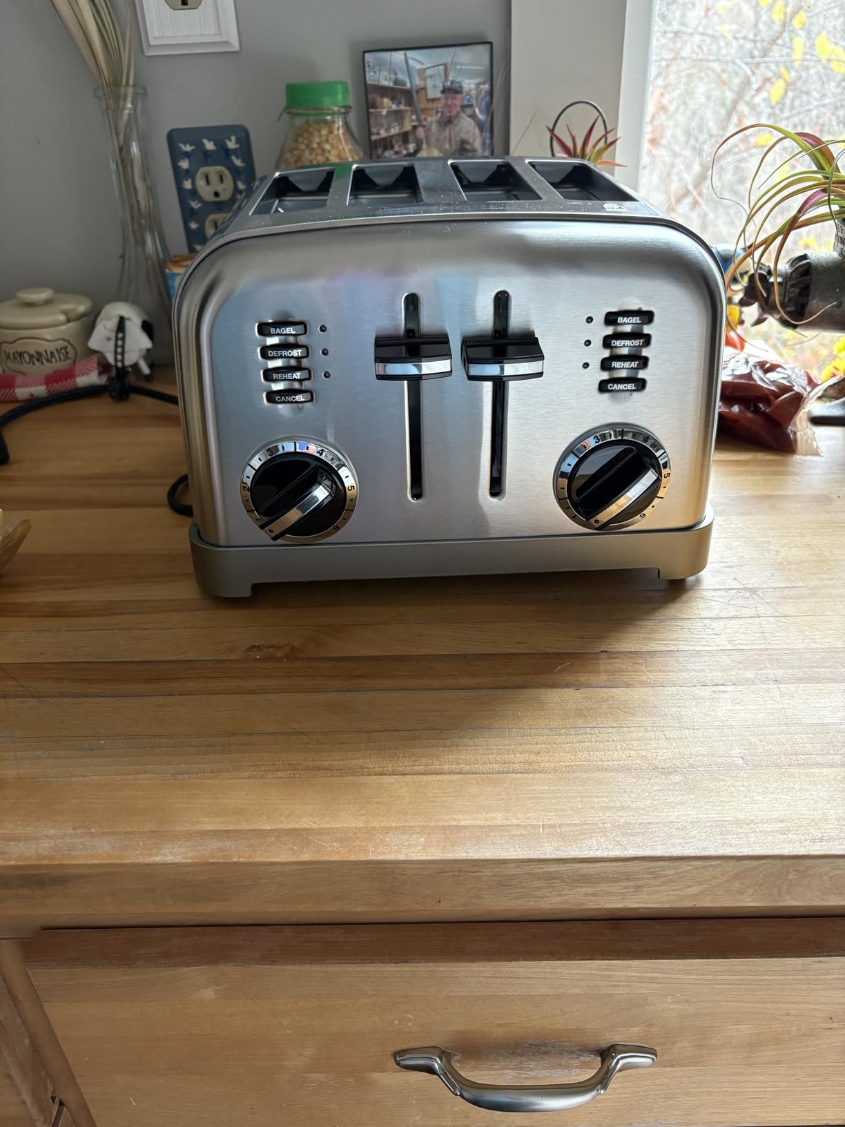 Cuisinart Toaster, Extra-Wide Slots, Stainless Steel, 4-Slice customer photo 1
