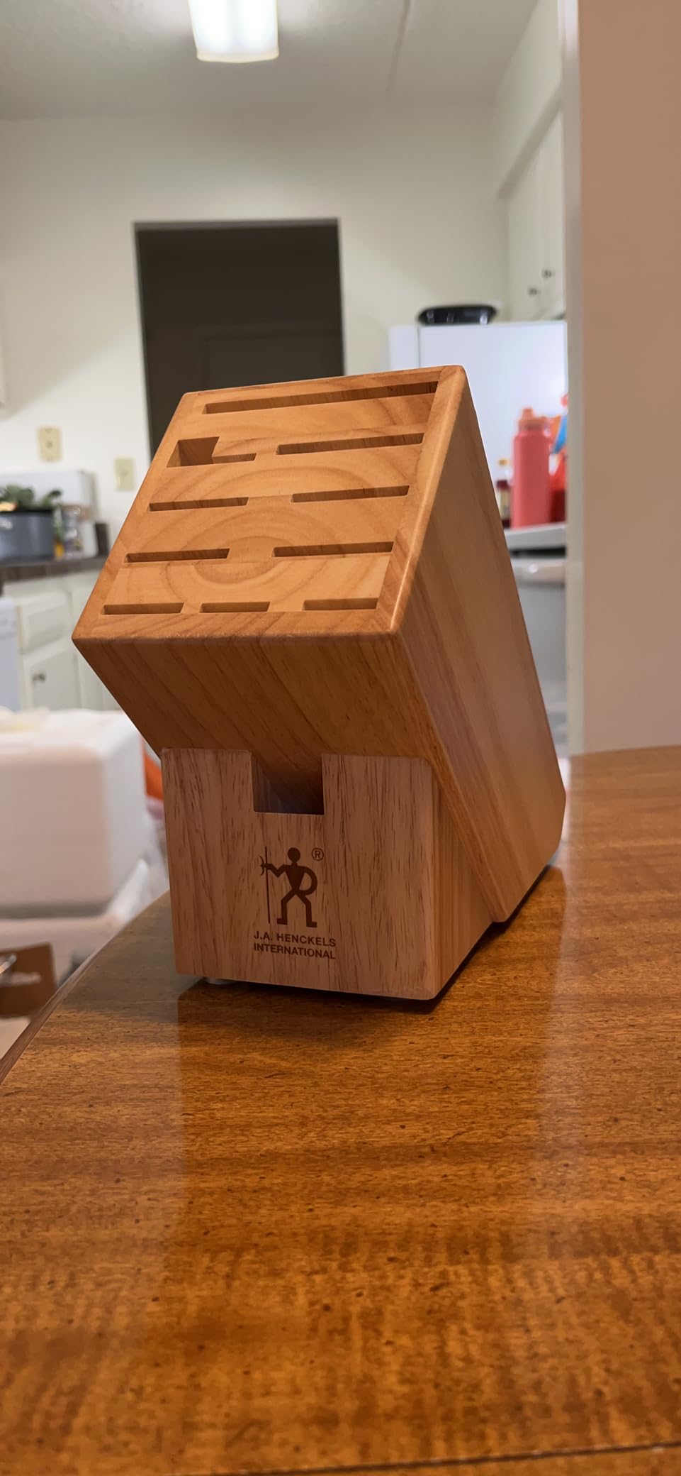 ZWILLING 20-Slot Super Knife Storage Block, Hardwood customer photo 2