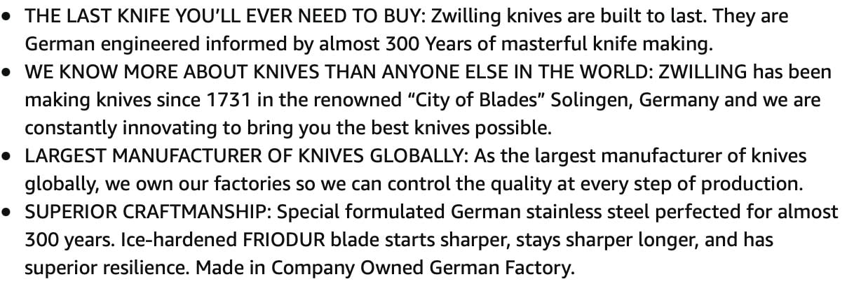ZWILLING Twin Signature 8-inch Bread Knife, Cake Knife, Razor-Sharp, Made in Company-Owned German Factory customer photo 2