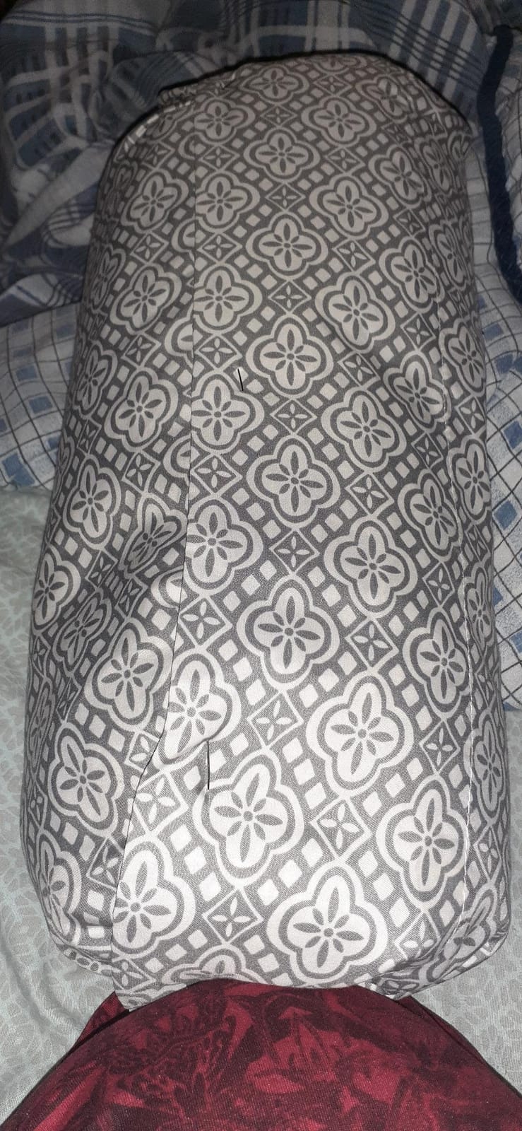Buckwheat Cylinder Neck Pillow customer photo 1