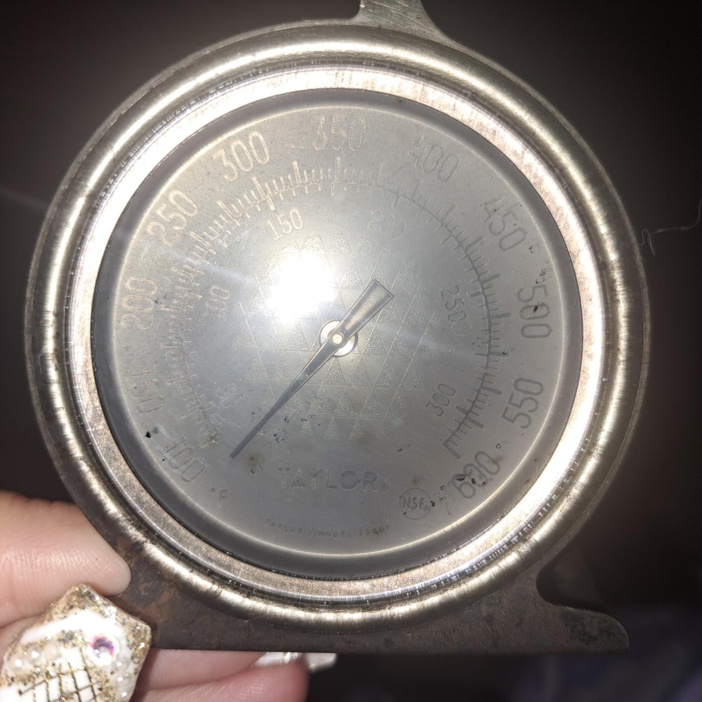 Taylor Large 2.5 Inch Dial Kitchen Cooking Oven Thermometer, Analog customer photo 2