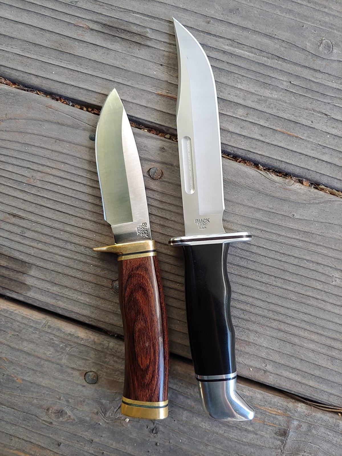 Buck Knives 192 Vanguard Hunting Knife with Sheath, DymaLux Handle, 6.3 oz customer photo 2