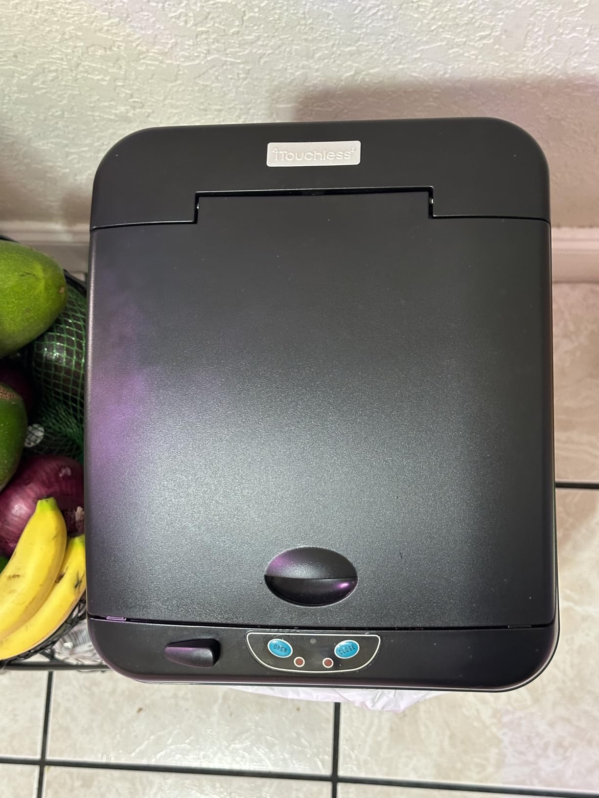 iTouchless 13 Gallon Sensor Trash Can with Lid | Pet Lock and Odor Filter customer photo 2