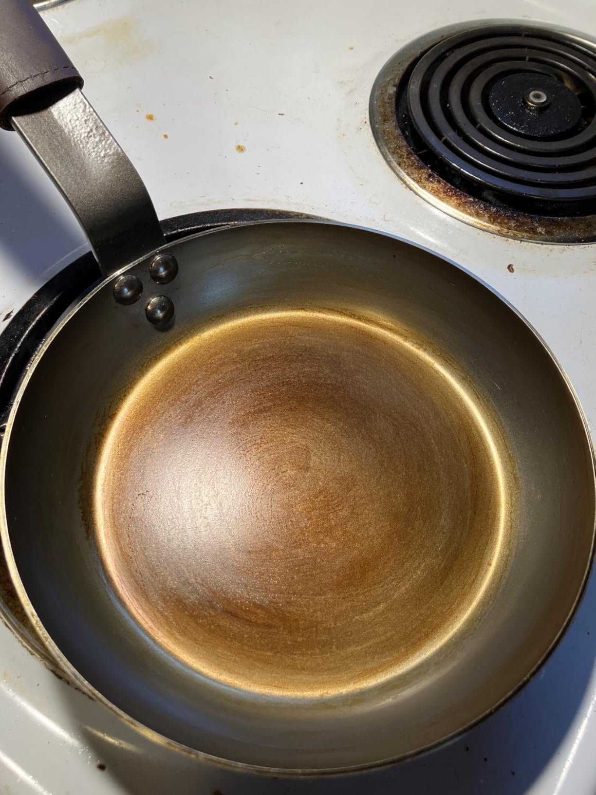 Mauviel M'Steel Black Carbon Natural Nonstick Frying Pan With Iron Handle, 11-in, Suitable For All Cooking Surfaces, Made in France customer photo 2