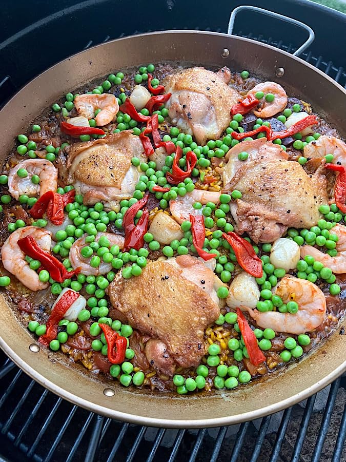 Garcima 16-Inch Pata Negra Restaurant Grade Paella Pan, 40cm customer photo 2