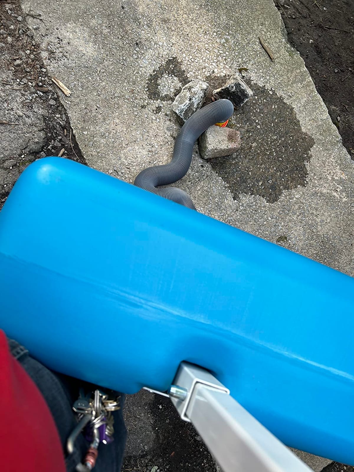 Barker 10893 Tote Tank - 10 Gallon Capacity , Blue customer photo 2