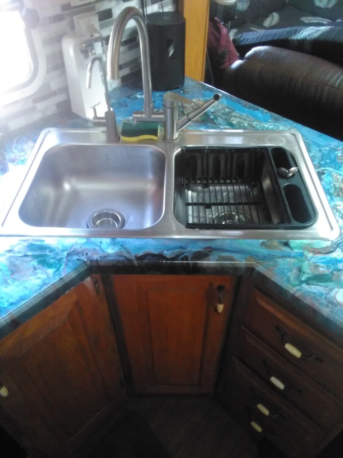 Elkay Dayton 33 In. x 19 In. x 6-7/16 In. Equal Double Bowl Drop-In Kitchen Sink, Stainless Steel - 1 Each customer photo 2