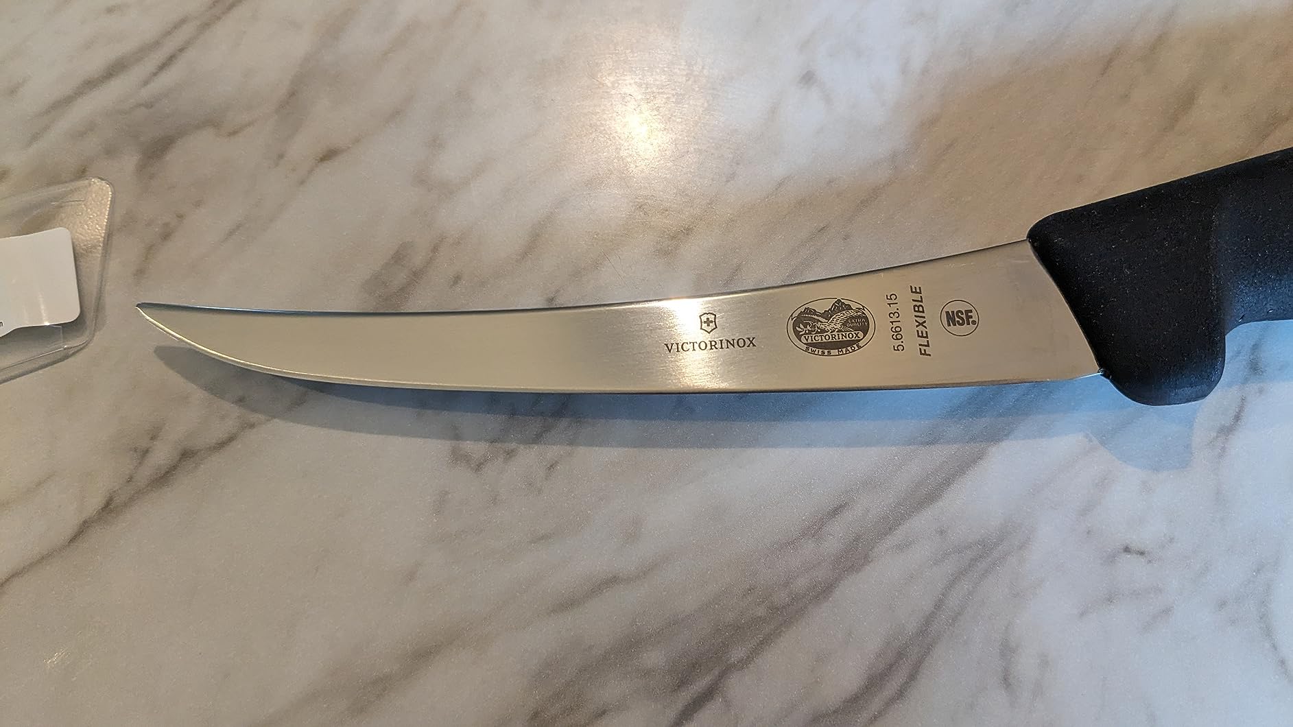 Victorinox Fibrox 6-In Curved Boning & Fillet Knife, Flexible Steel Blade | Ergonomic non-slip handle for meat and poultry, Swiss made precision tool, NSF approved professional grade kitchen cutlery customer photo 2