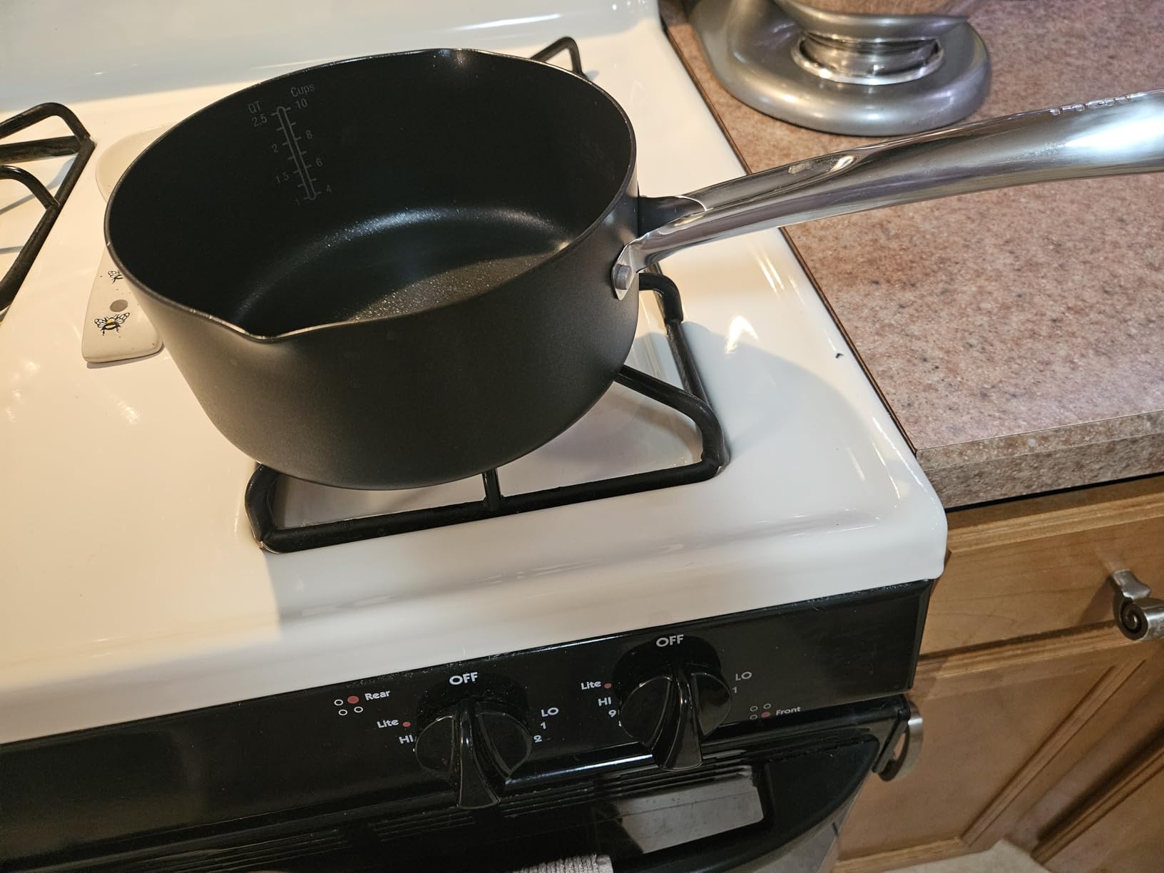 T-fal Specialty Nonstick 3 qt Saucepan with Glass Lid, Oven Safe customer photo 1