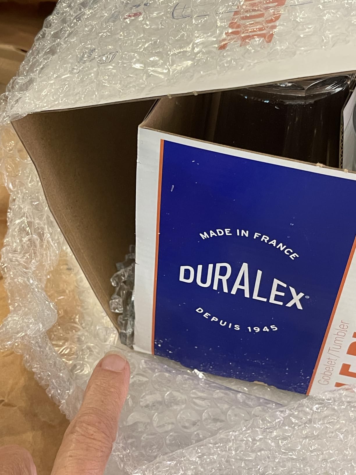 Duralex Made In France Picardie Tumbler Set of 6,16.87 oz customer photo 1