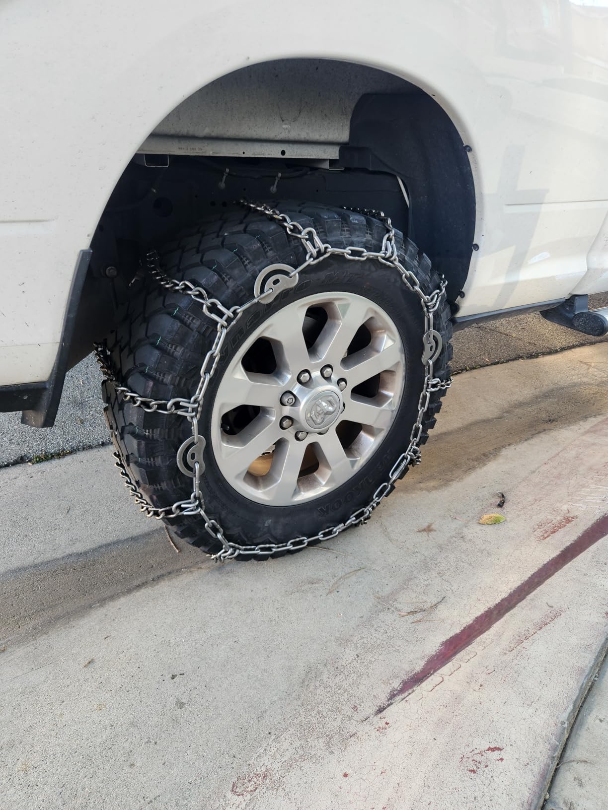 SCC QG3229CAM Quik Grip Wide Base Type CAM-DH Light Truck Tire Traction Chain - Set of 2 customer photo 2