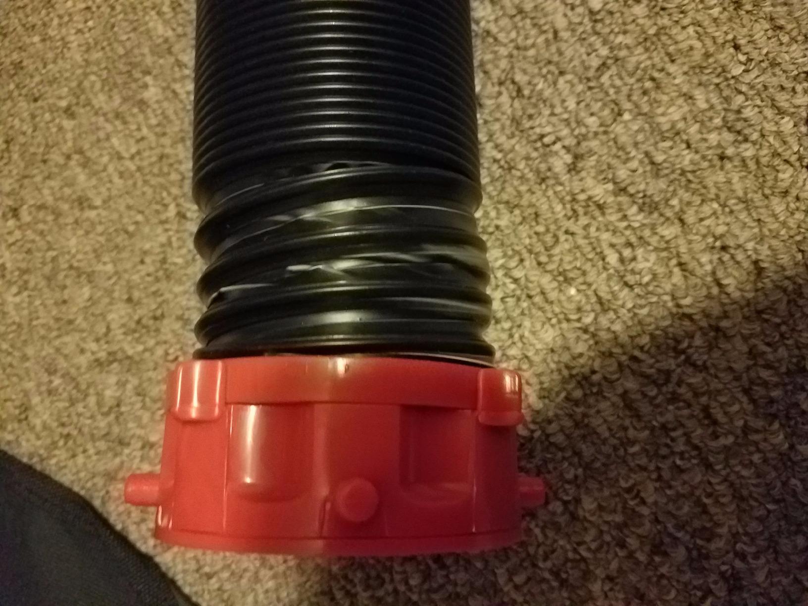 Valterra 15-Foot Dominator RV Sewer Hose Kit, Universal Sewer Hose for RV Camper, Includes 15-Foot Hose with Rotating Fittings, 90 Degree ClearView Sewer Adapter, and 2 Drip Caps customer photo 2