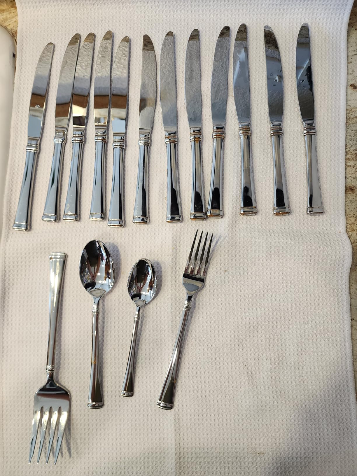 Mikasa Harmony Silverware Set for 12 customer photo 1