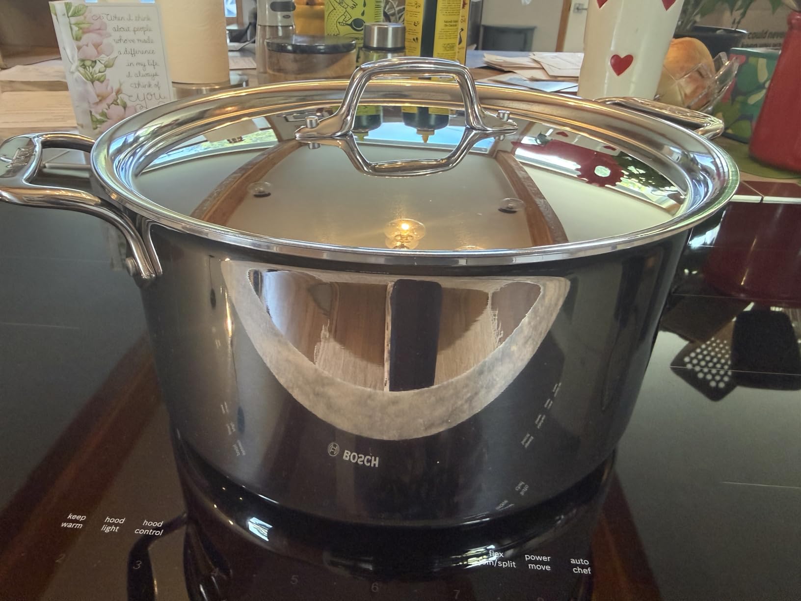 All-Clad D3® Stainless Steel 8 Quart Stockpot Covered- Made in the USA- The Original Bonded Professional Cookware- Oven Safe & Induction Compatible customer photo 2