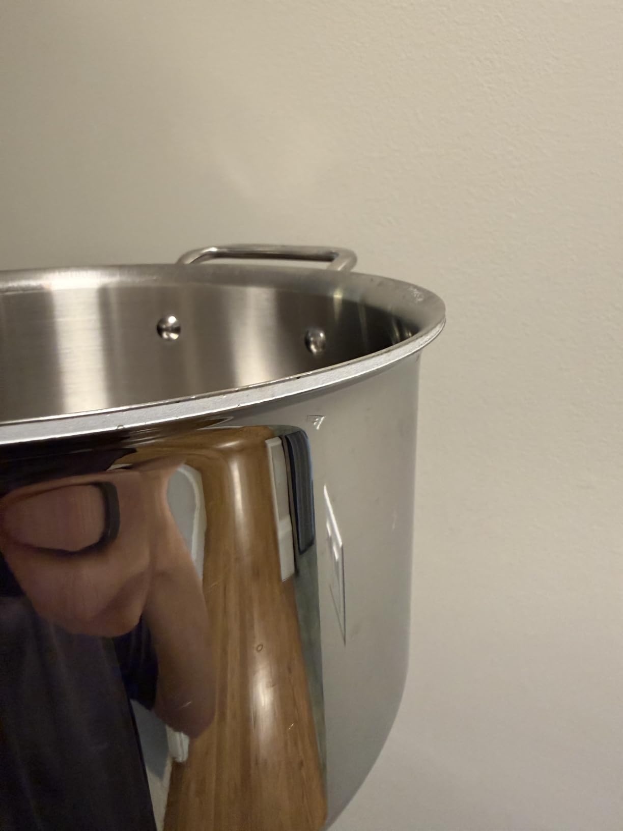 All-Clad D3 Stainless Steel 1.5 Qt Saucepan with Lid, Made in the USA customer photo 2