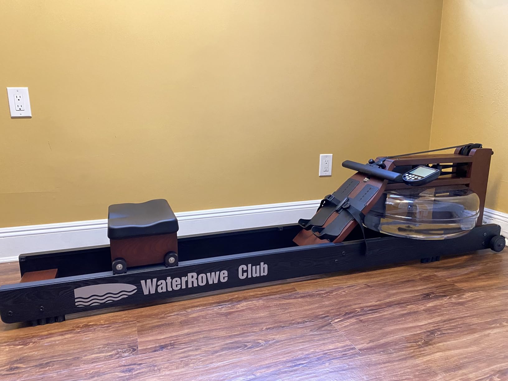 WaterRower Club Rowing Machine with S4 BLE Monitor | USA Made Water Rower | Original Handcrafted Erg Row Machine for Home Use & Gym customer photo 1