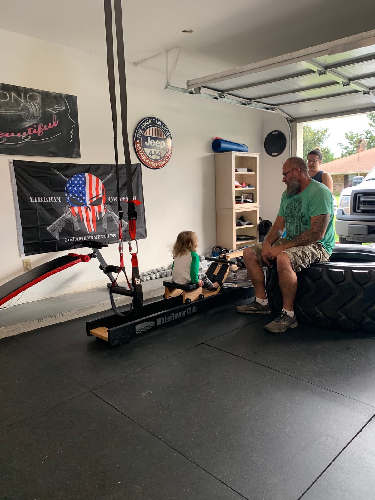 WaterRower Club Rowing Machine with S4 BLE Monitor | USA Made Water Rower | Original Handcrafted Erg Row Machine for Home Use & Gym customer photo 2