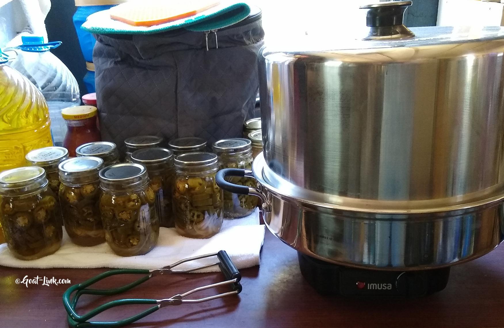 Kitchen Crop Steam Canner with Temperature Indicator (Aluminum Steam Canner) customer photo 2