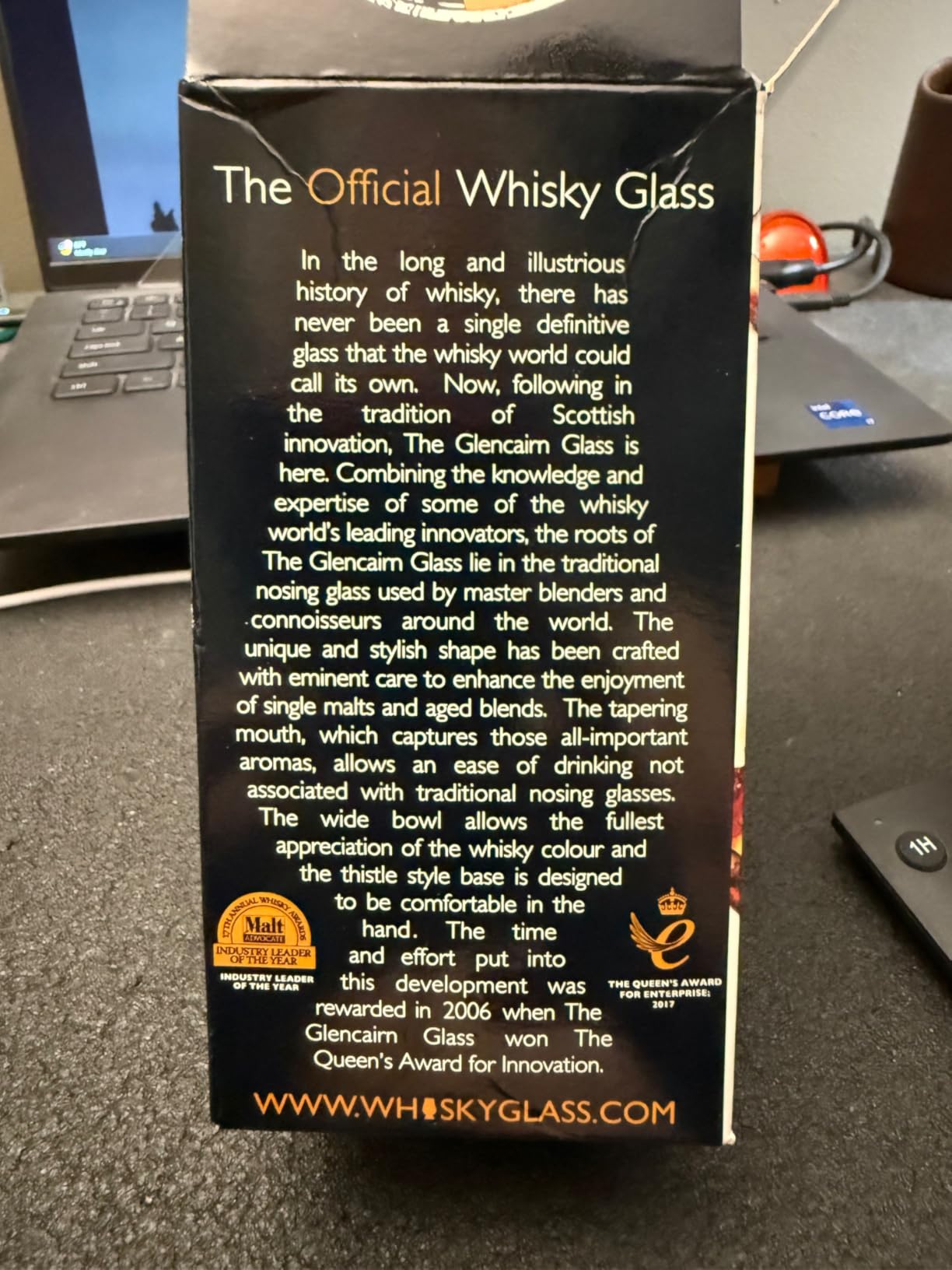 GLENCAIRN Whiskey Glass, Gift Set of 2 in Twin Carton customer photo 1