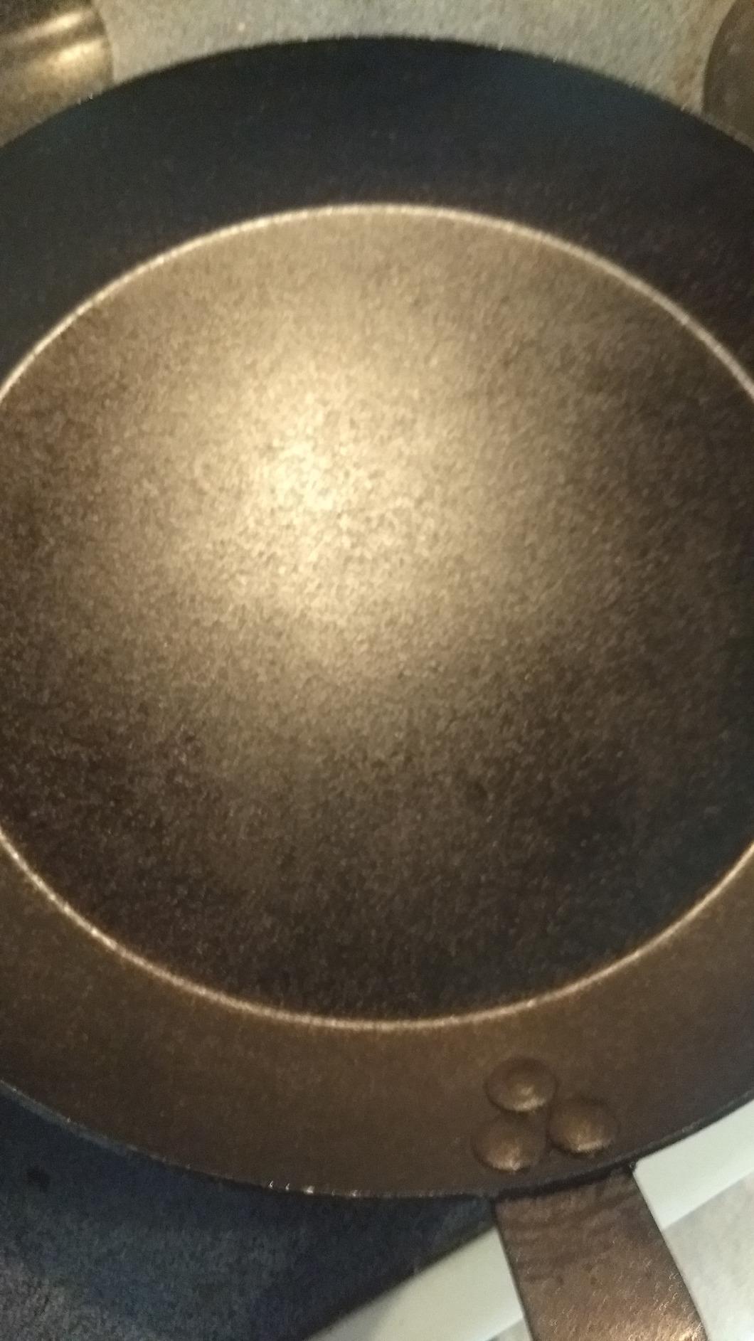 Lodge Pre-Seasoned Carbon Steel Skillet, Long Handle, 8 Inches customer photo 2