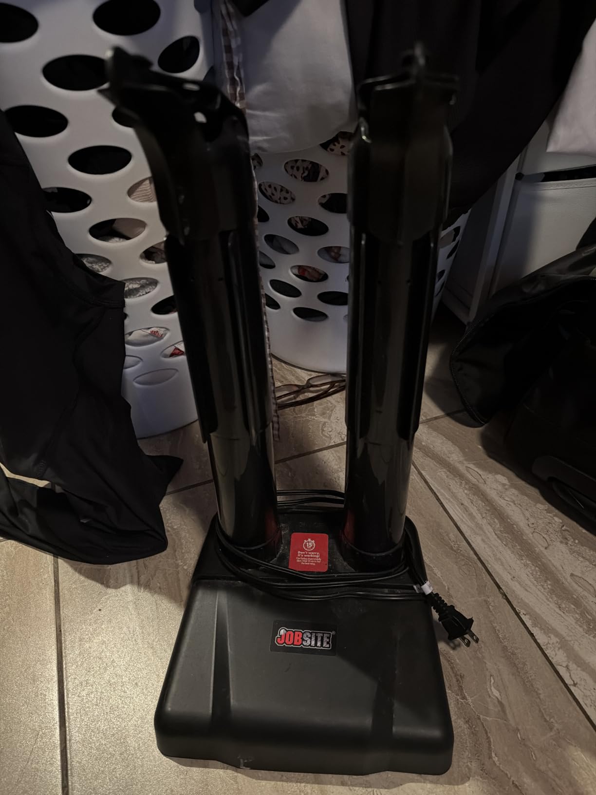 JobSite Boot Dryer - Silent Warmer & Deodorizer For Work Boots, Gloves & Shoes - Fanless, 36W customer photo 2