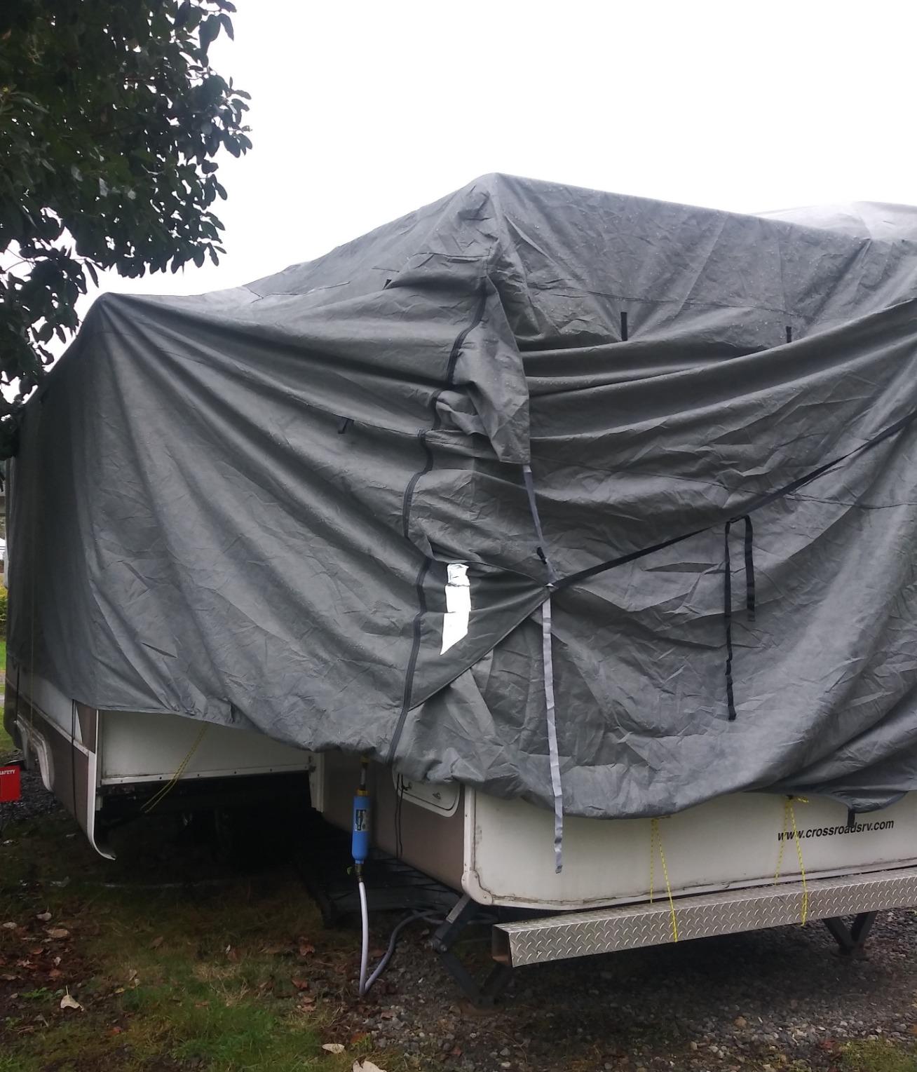 Leader Accessories Windproof 30-33 ft Travel Trailer RV Cover Extra Thick customer photo 1