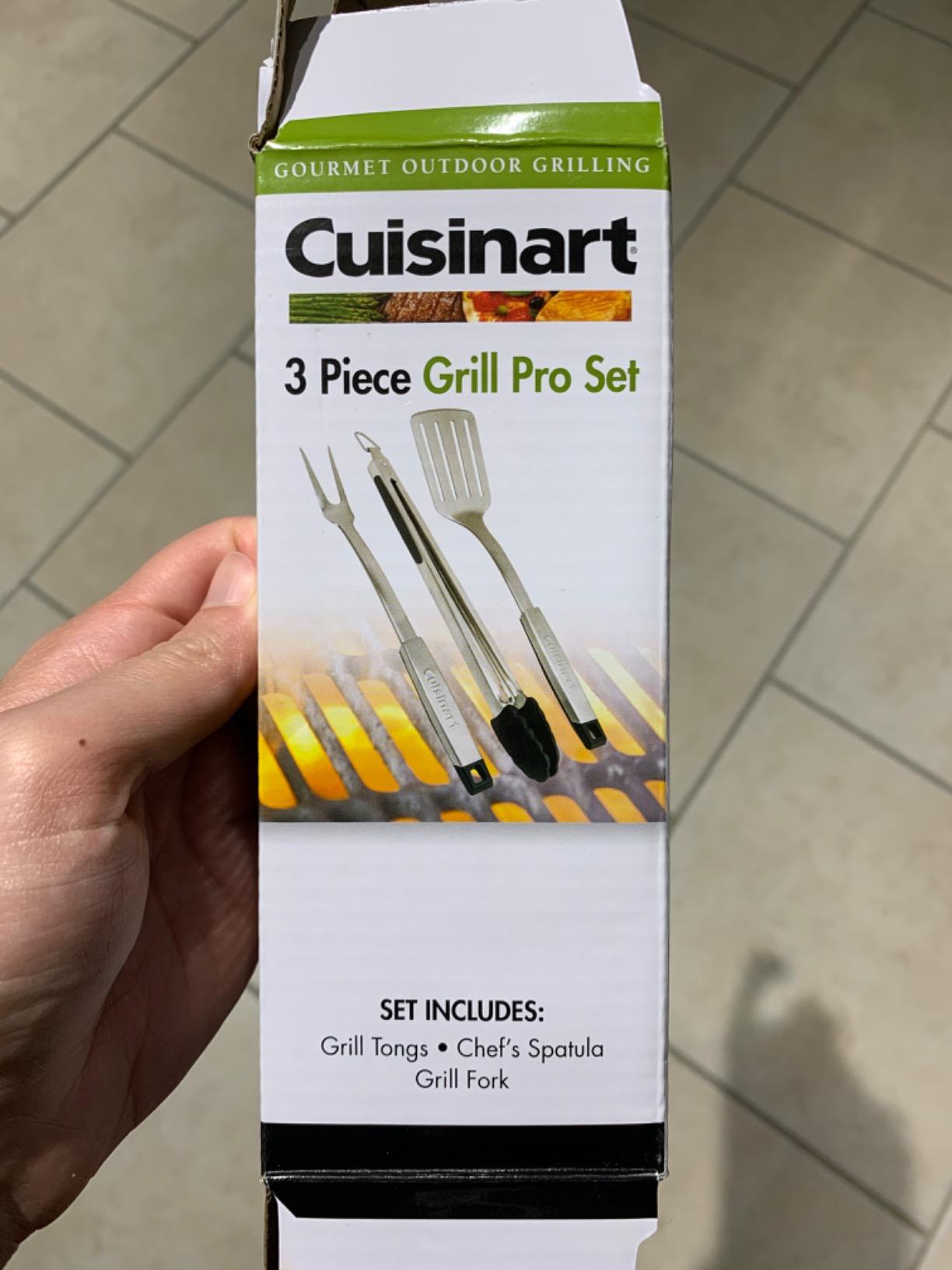 Cuisinart CGS-333 Professional Grill Tool Set (3-Piece),Black and Stainless Steel customer photo 2