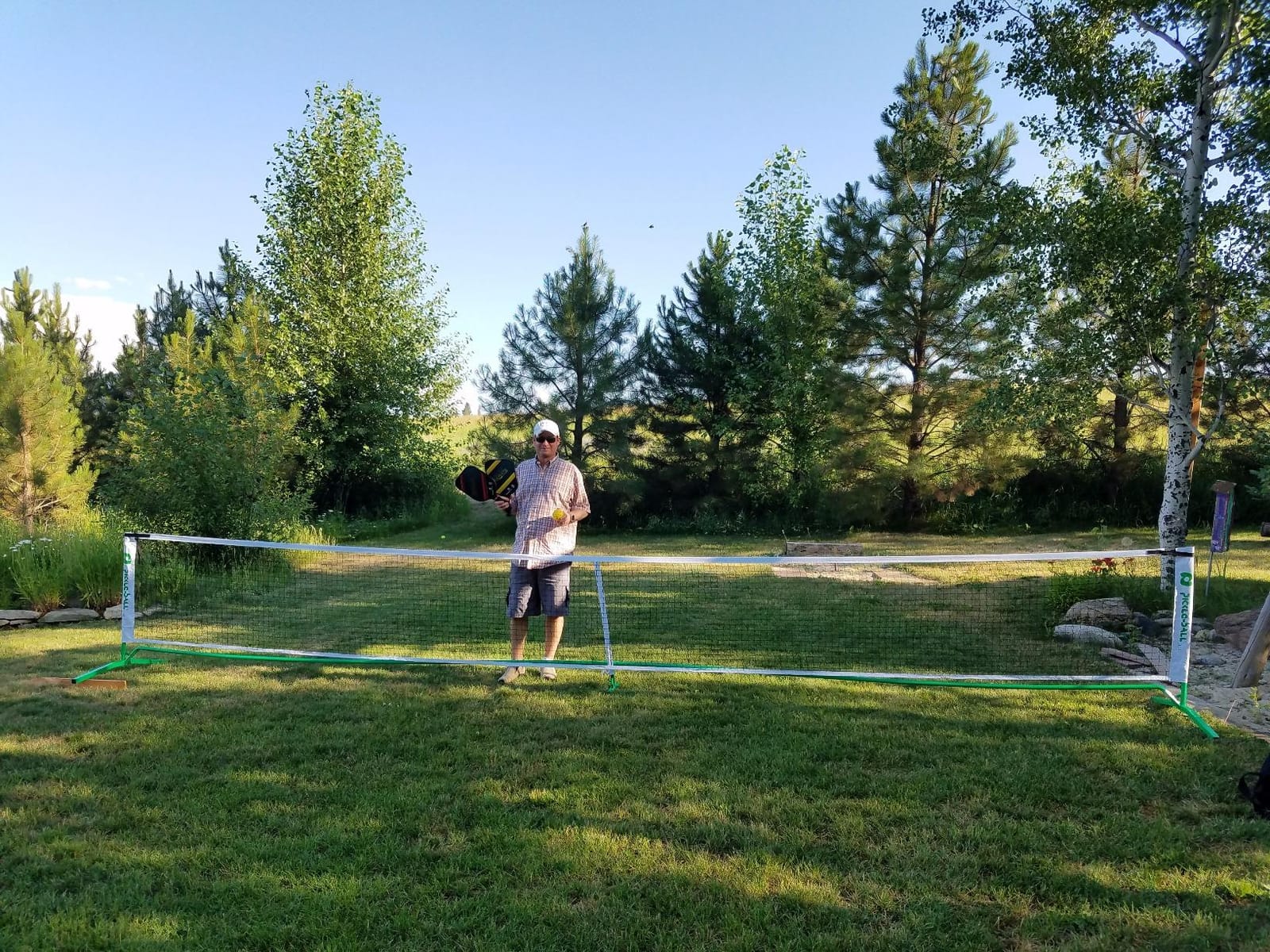 Pickle-Ball 3.0 Tournament Pickleball Net with Carry Bag, 22ft customer photo 2