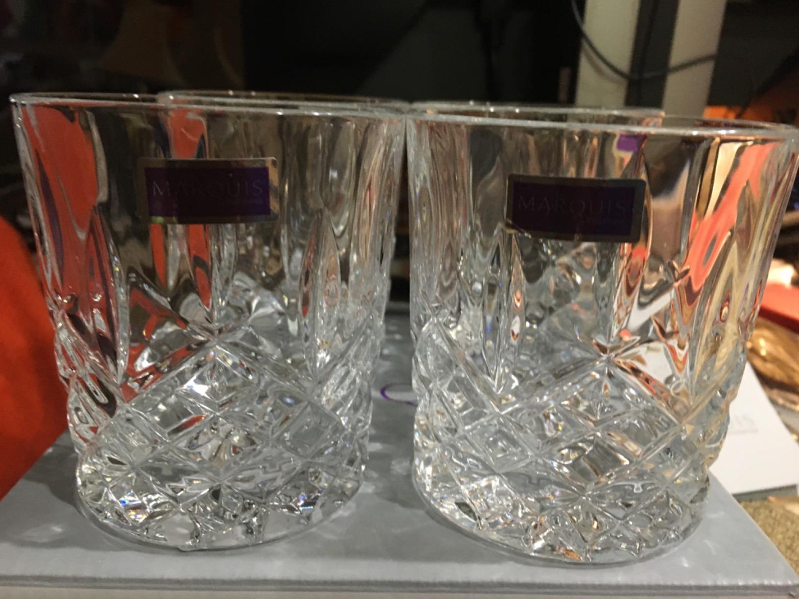 Marquis by Waterford Markham Double Old Fashion Set of 4, 11 oz, Clear customer photo 1