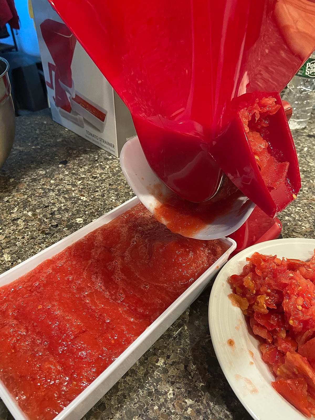Tomato Strainer, Easily Juices w No Peeling Deseeding or Coring Necessary customer photo 1