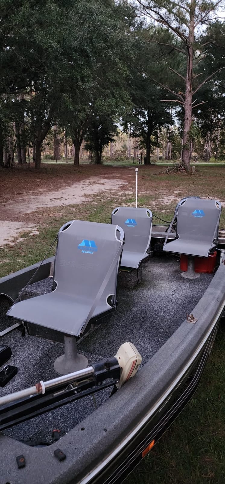Millennium Marine B100 Boat Seat, Gray customer photo 2