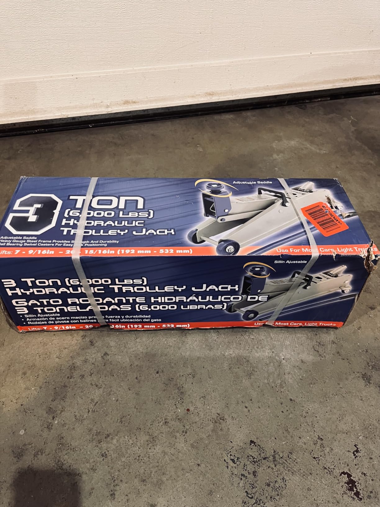 Liftmaster 3 Ton SUV High Lift Floor Trolley Jack Car 4x4 Van Pickup Ver.2 customer photo 1