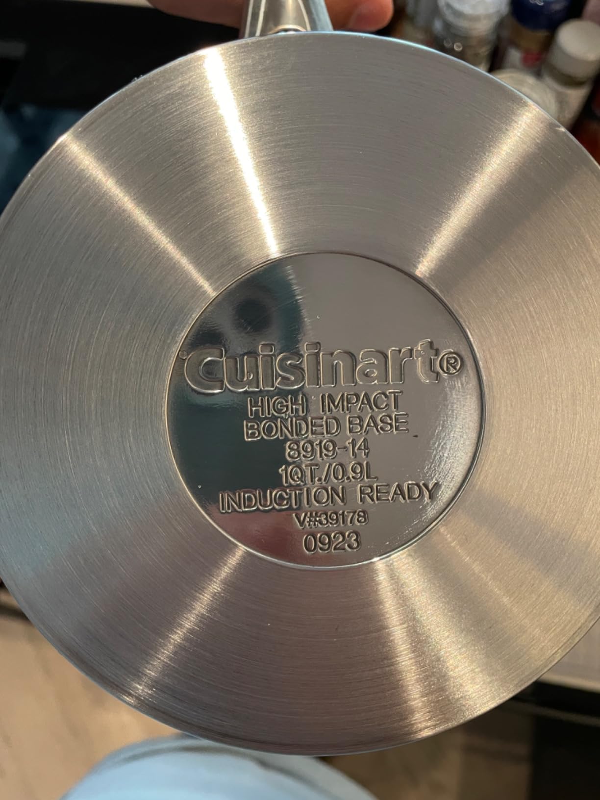 Cuisinart 8919-14 Professional Series 1-Quart Saucepan with Cover, Stainless Steel, Mirror Finish customer photo 1