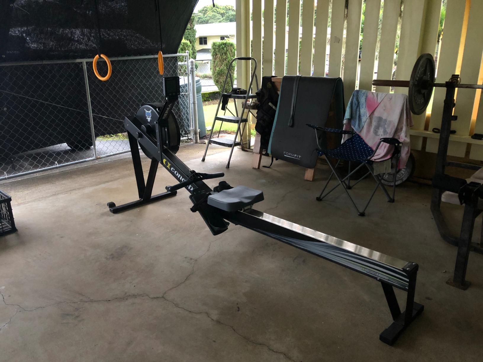 Concept2 RowErg Indoor Rowing Machine - PM5 Monitor, Device Holder, Adjustable Air Resistance, Easy Storage customer photo 1