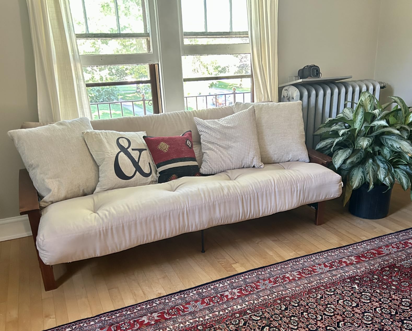 Royal Sleep Products by The Futon Factory | 10 inch Pocket Coil Futon Mattress - Hunter Green - Queen Size - CertiPUR Certified Foam - Made in USA - Frame Not Included customer photo 1