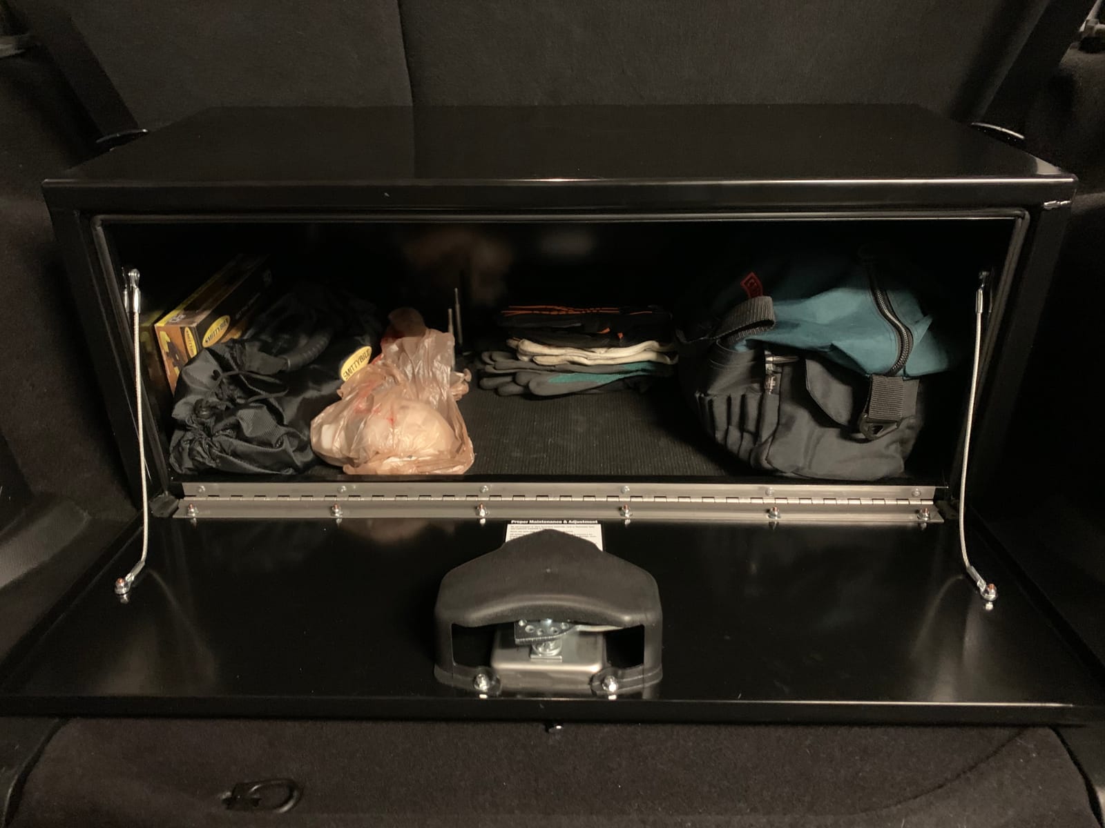 Buyers Products 1703300 Black Steel Underbody Truck Tool Box, 14x16x24 Inch customer photo 1