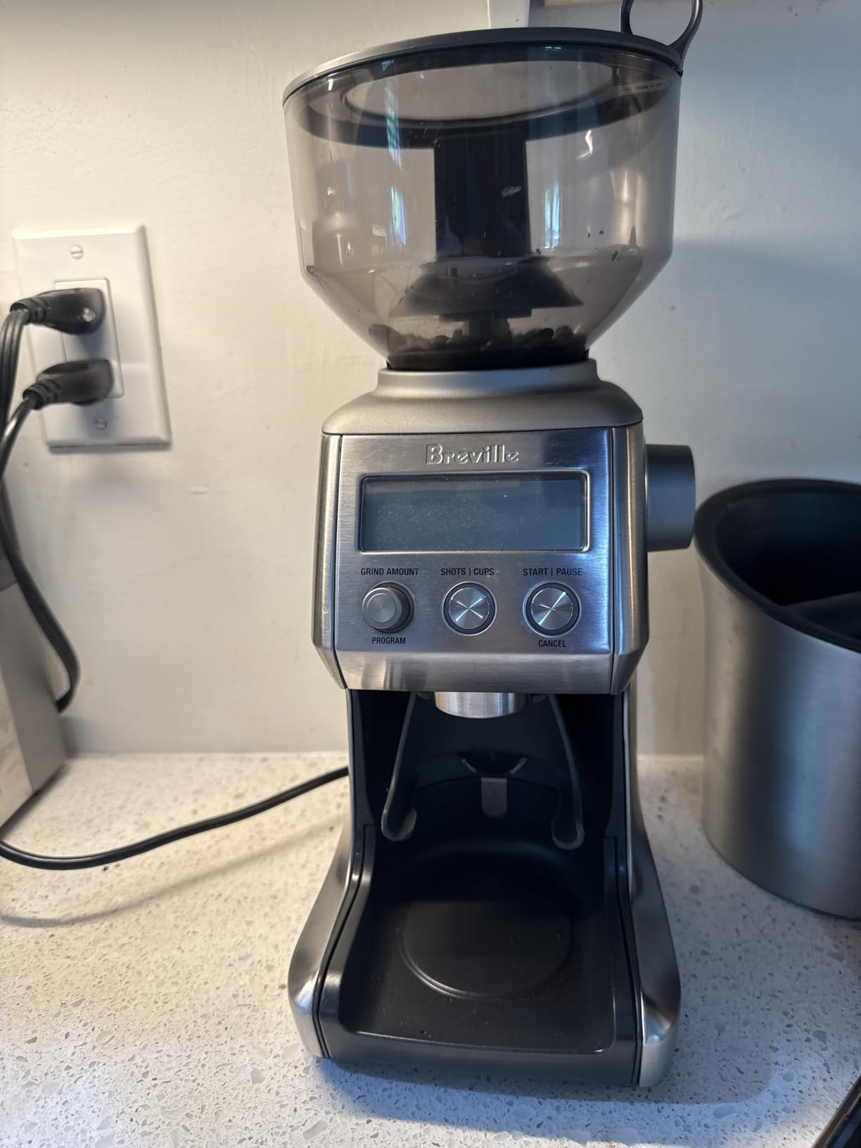 Breville BCG820BSS Smart Grinder Pro, Brushed Stainless Steel | Grind coffee and espresso beans precisely with programmable conical burr grinder including 60 settings for any brew method customer photo 2