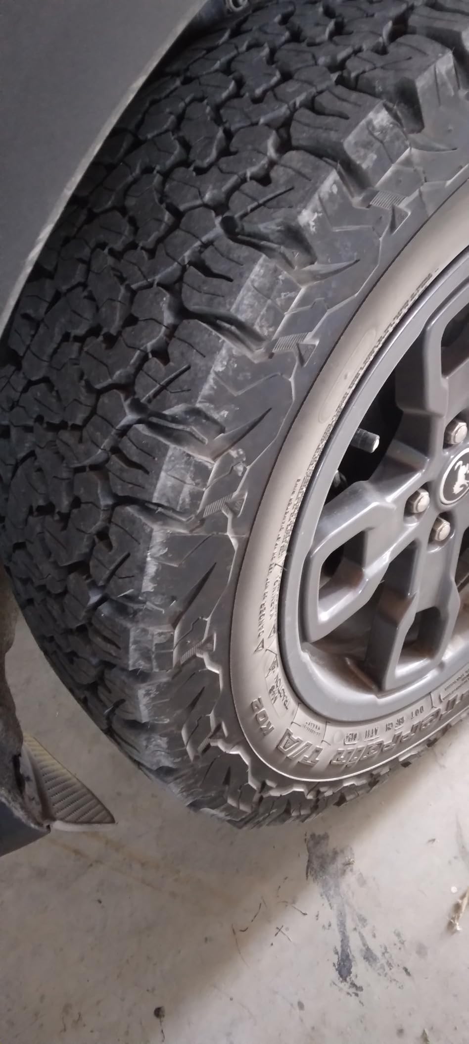BFGoodrich All Terrain T/A KO2 Radial Car Tire for Light Trucks, SUVs, and Crossovers, LT265/70R17/C 112/109S customer photo 2