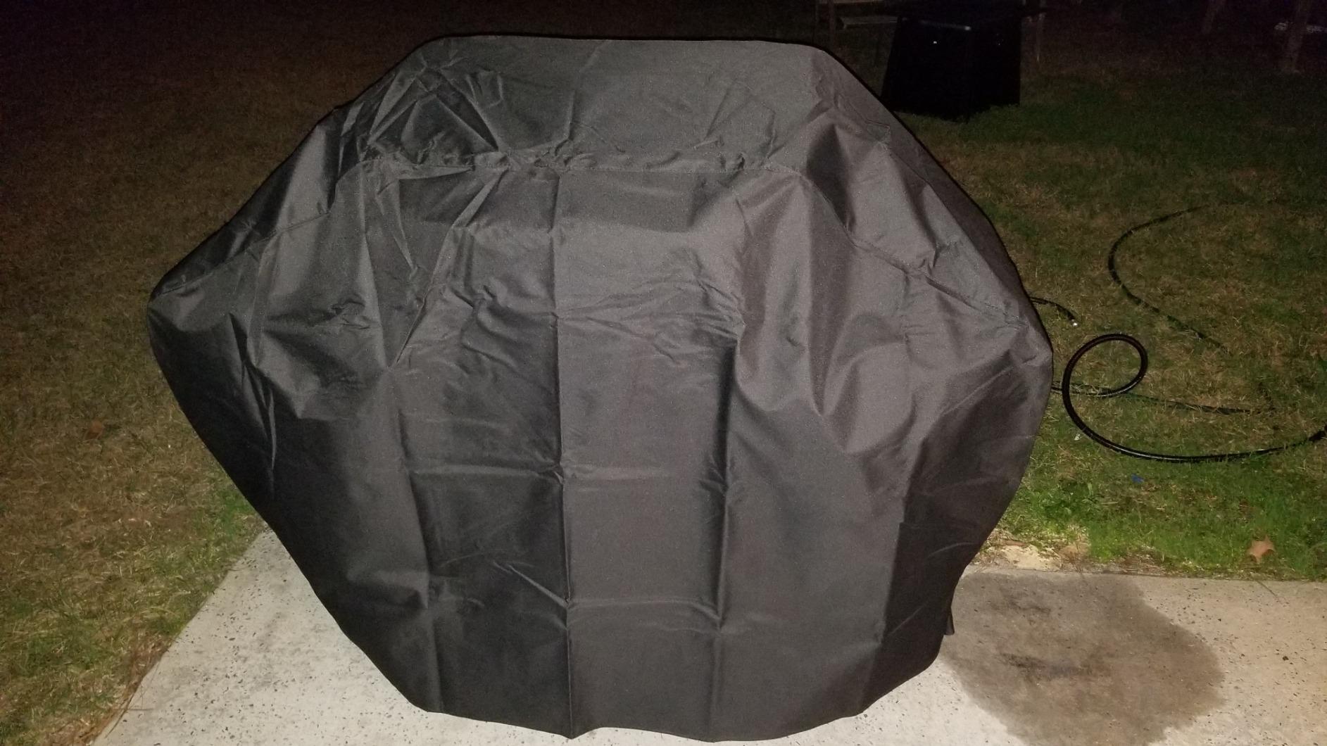 Unicook Grill Cover 60 Inch, Heavy Duty Waterproof Gas Grill Cover for Outside, Fade Resistant Outdoor Barbecue Protector, Compatible with Weber Char-Broil Nexgrill BBQs up to 58