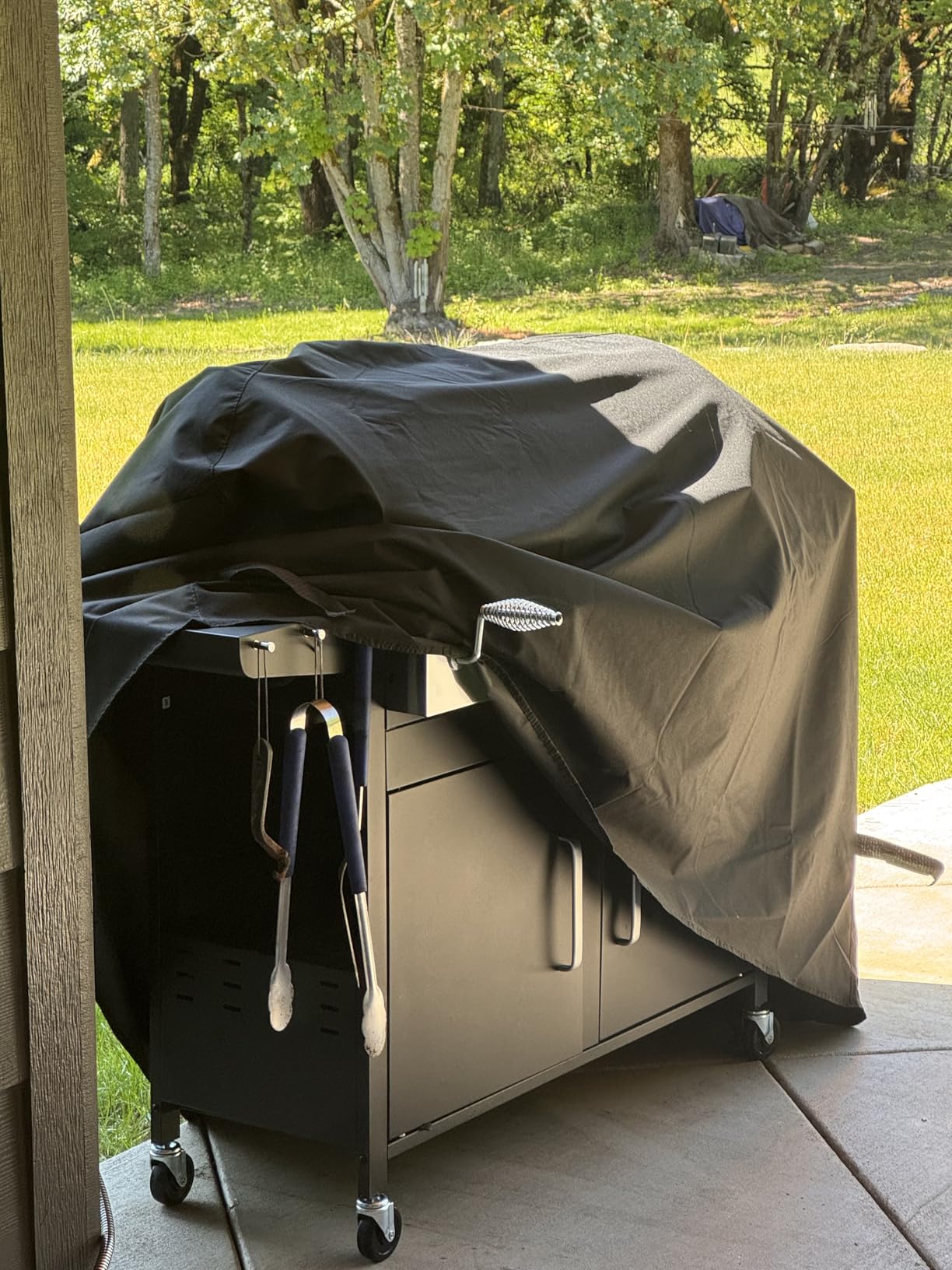 Unicook Heavy Duty Waterproof Grill Cover for Outdoor Grill 65 Inch, Black customer photo 1