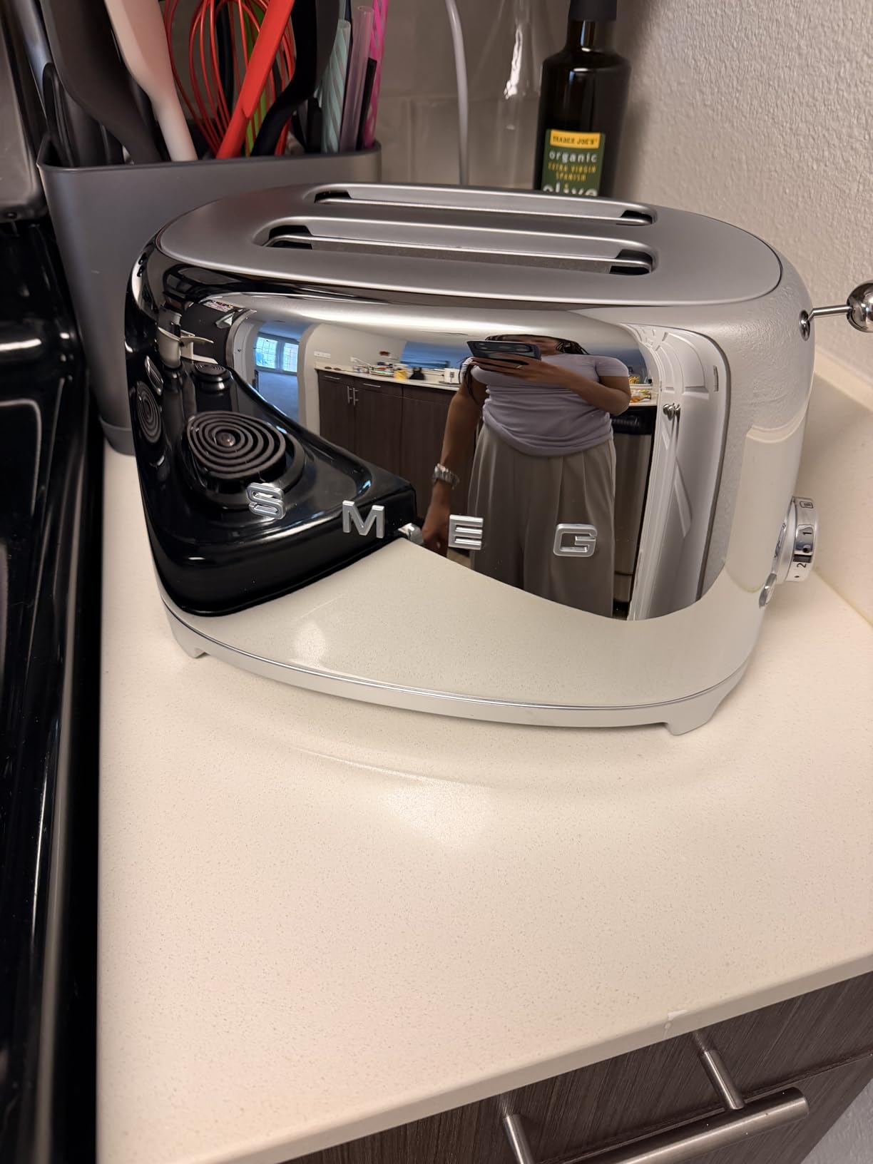 SMEG TSF01 2-Slice Toaster-50’s Retro Style- (Black) customer photo 2